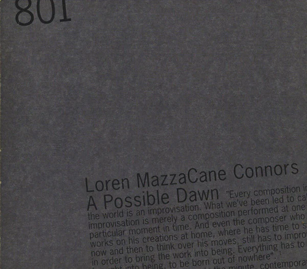 A Possible Dawn