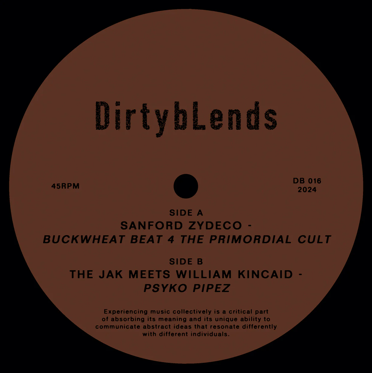 Buckwheat Beat 4 The Primordial Cut / Psyko Pipez