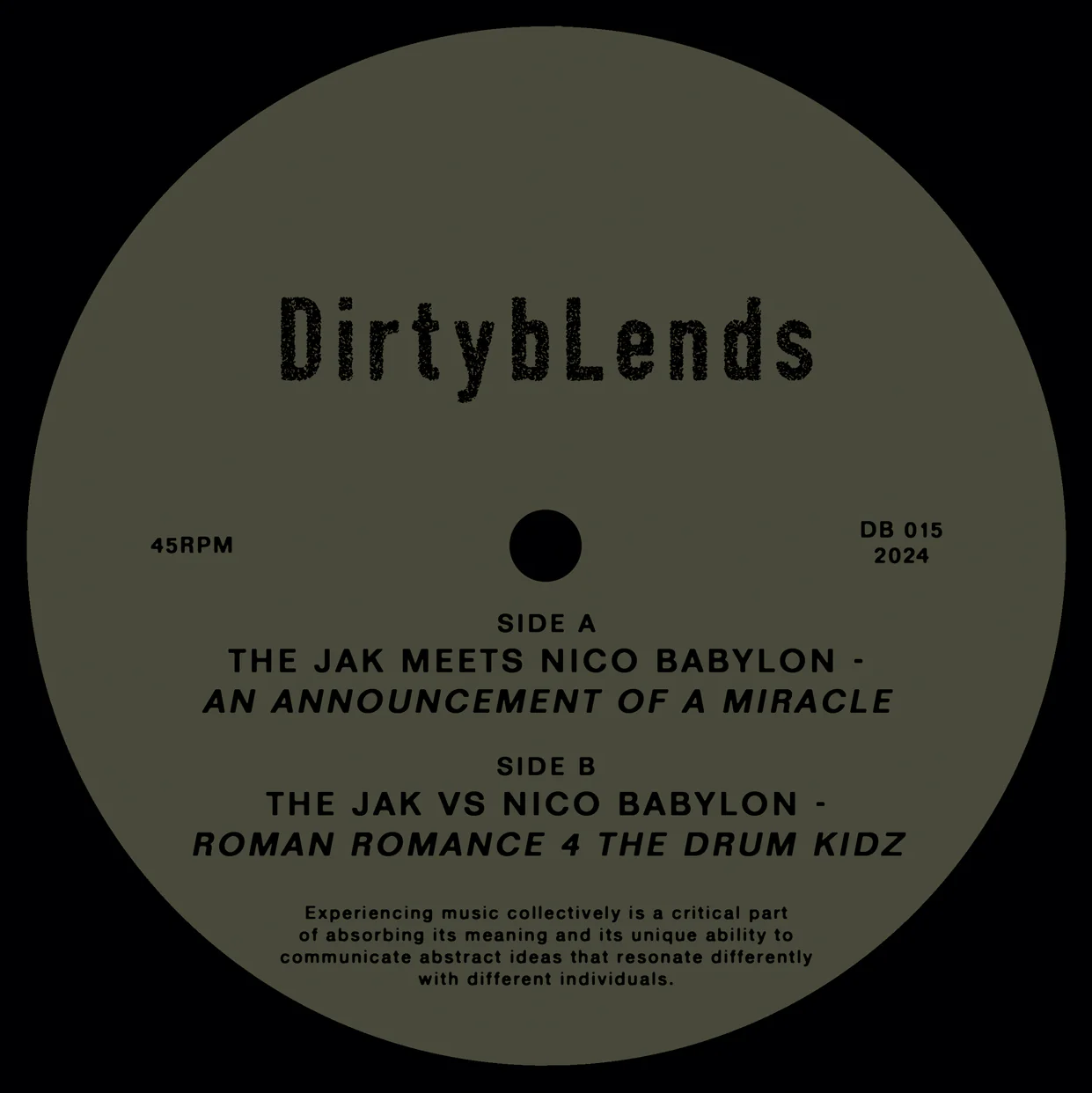 An Announcement Of A Miracle / Roman Romance 4 The Drum Kidz