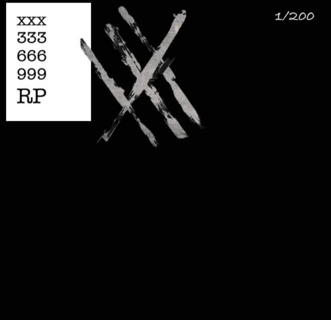 XXX 333 666 999 RP